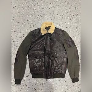 Stetson Leather & Canvas Jacket